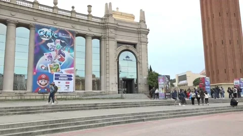 Barcelona Comic Fair brings together hundreds of loyal fans, Barcelona, ES - 01  Stock Footage 237330034