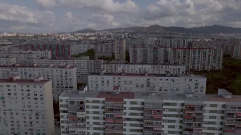 Barcelona drone view 動画素材 277898577