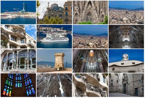 Barcelona Stock Illustration