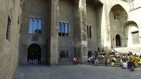 Barcelona. King's Square Vidéo 81519756