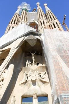 Barcelona monuments Stock Photos