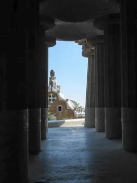 Barcelona monuments Stock Photos