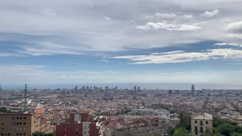 Barcelona Panorama Vidéo 253189883