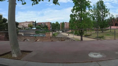Barcelona parc central 4k resolution 動画素材 333267184