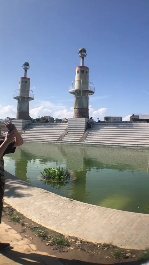 Barcelona park Stock Footage 176888616