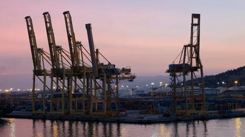 Barcelona Port 01 Stock Footage 101643824