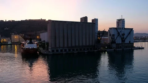 Barcelona Port 02 Stock Footage 101643813