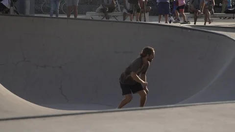 Barcelona Skate 2 Stock Footage 122173245