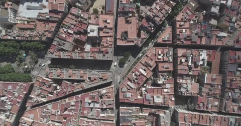 Barcelona Spain - Drone 4K Arial 動画素材 78017161