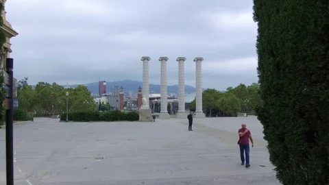 Barcelona. Spain Square Stock Footage 81513223