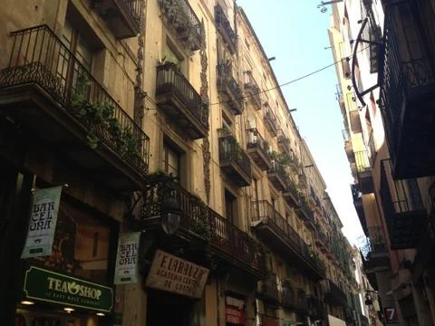 Barcelona Street Stock Photos