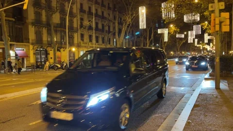 Barcelona Streets, 4K 스톡 동영상 223408511