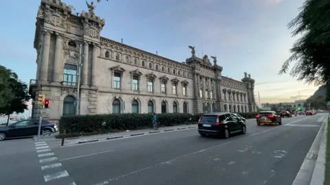 Barcelona Streets, 4K Stock-Footage 223409823
