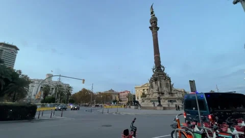 Barcelona Streets, 4K Stock-Footage 223409828