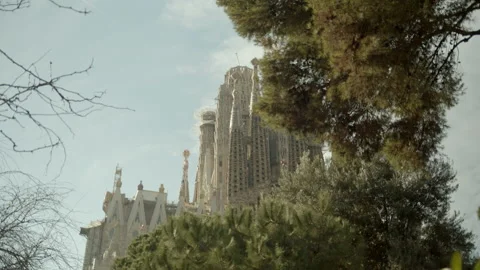 Barcelona Streets Stock Footage 234205681