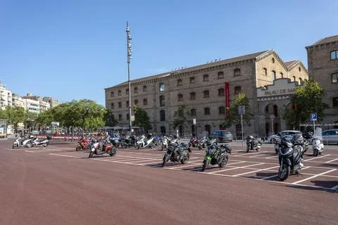 Barcelona streets Stock Photos