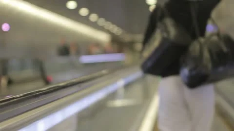 Barcelona Subway Stock Footage 12349786