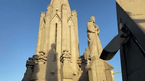 Barcelona Tibidabo Stock Footage 224182890