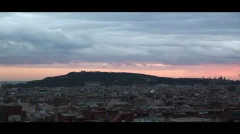 Barcelona view. Stock Footage 11017633