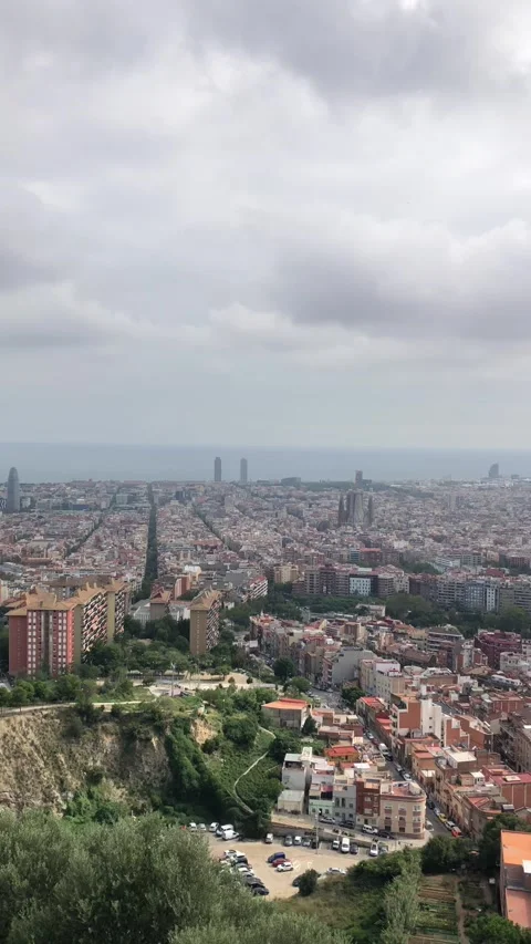 Barcelona view Stock Footage 161786144