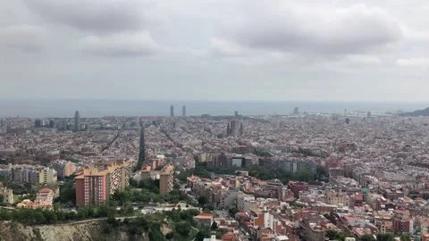 Barcelona view Stock Footage 176888609