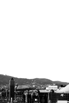 Barcelona view Stock Photos
