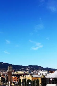 Barcelona view Stock Photos