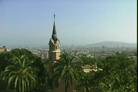 Barcelona-ws-pan Stock-Footage 816290