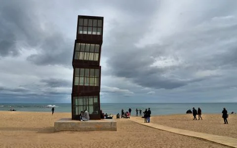 Barceloneta beach Stock Photos