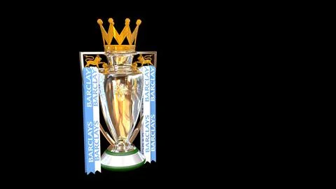 Barclay Premier League Trophy 3D Model