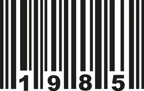 Barcode 1985 Stock Illustration