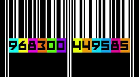 Barcode 2 Stock Footage 10786534