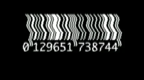 Barcode 5 Stock Footage 10786509