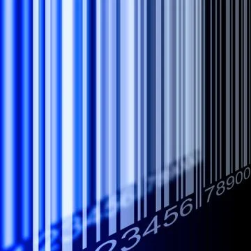 Barcode background Stock Illustration