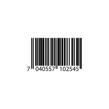 Barcode, Bar Code Flat Vector Icon Stock-Illustration