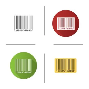 Barcode icon Stockillustratie