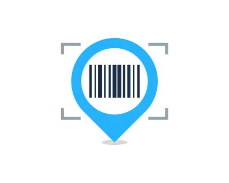 Barcode Icon Logo Design Element (65) Free Stock Illustration