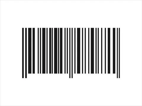 Barcode icon for smartphone Stock Illustration
