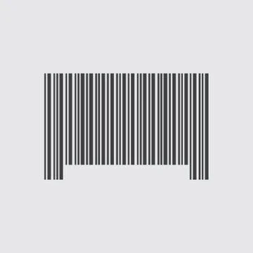 Barcode icon, vector Barcode icon eps10. Stock Illustration