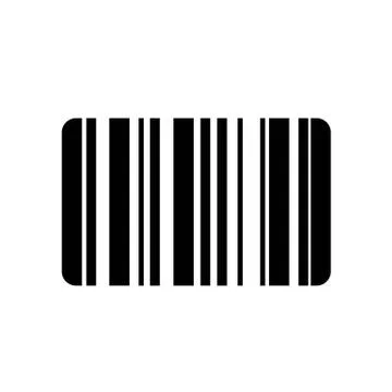Barcode Icon Vector Stock Illustration