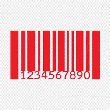 Barcode icon vector illustration Stock Illustration