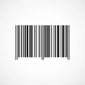 Barcode icon. Vector illustration. Stock Illustration