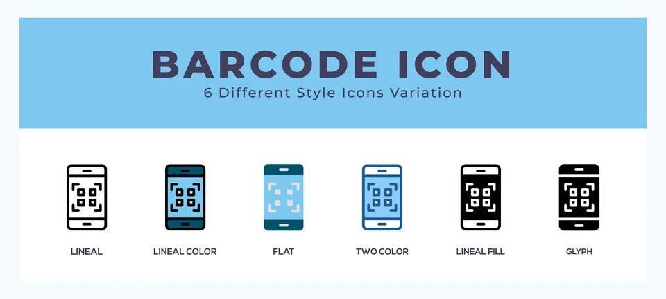 Barcode icon vector for web. and mobile app イラスト素材