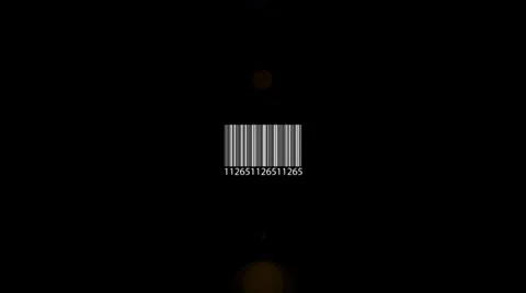 Barcode id scanning Stock Footage 39932371