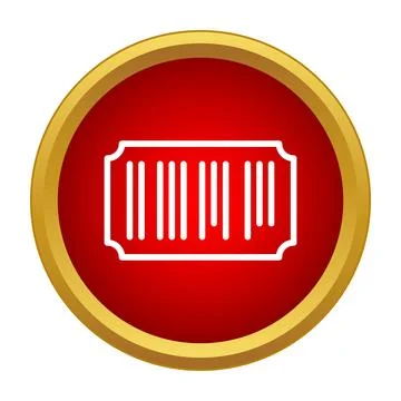 Barcode identification symbol for retail and logistics tracking イラスト素材