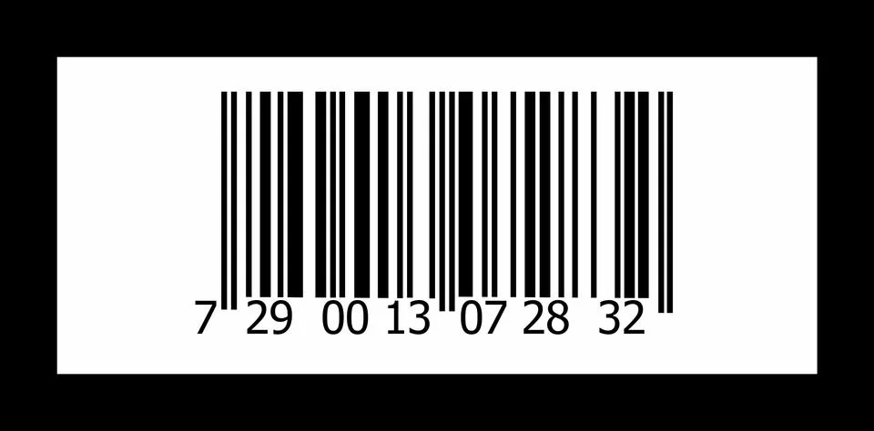 Barcode Illustrazione stock