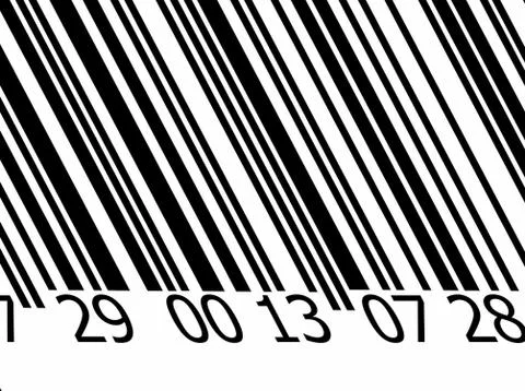 Barcode Illustrazione stock