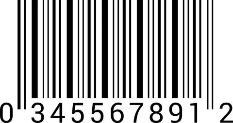 Barcode illustration. Barcode sticker on isolated background. Barcode, QR code 스톡 일러스트