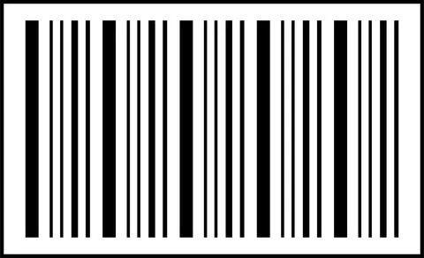 Barcode illustration. Barcode sticker on isolated background. Barcode, QR code Stock Illustration