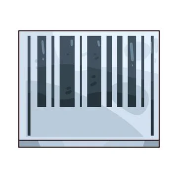 Barcode illustration Illustrazione stock